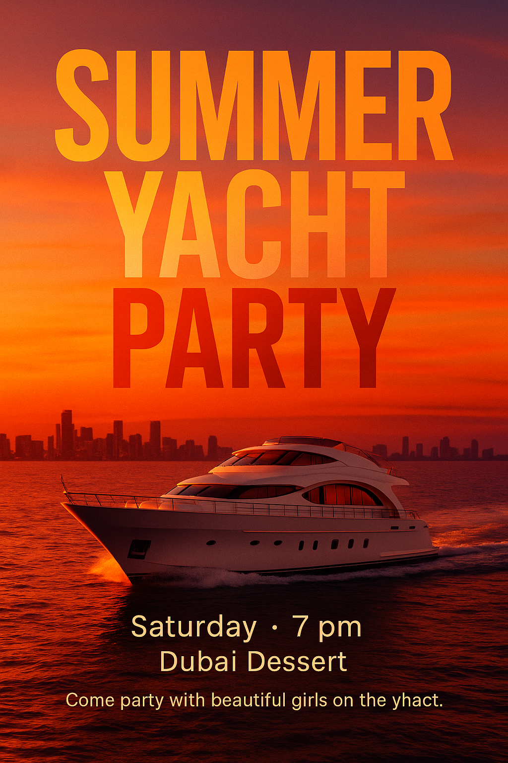 Example flyer